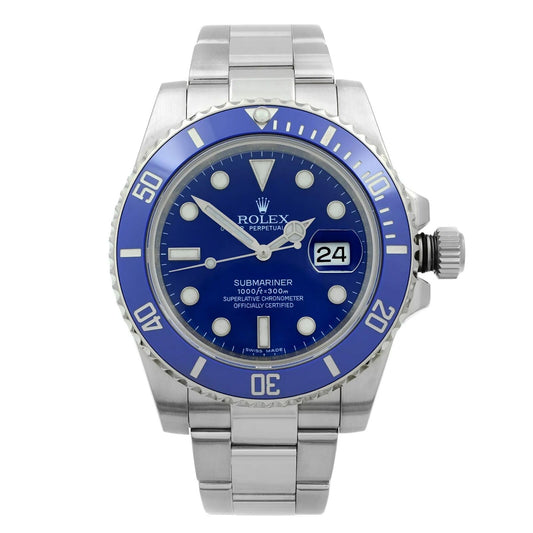 Rolex Submariner Date Blue Dial 40 mm