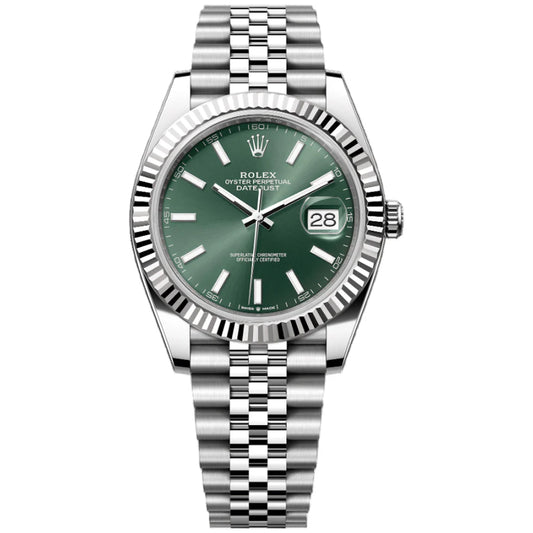 Rolex Datejust 41 mm Green Dial